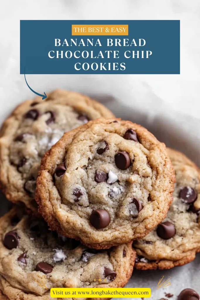 Banana Bread Chocolate Chip Cookies