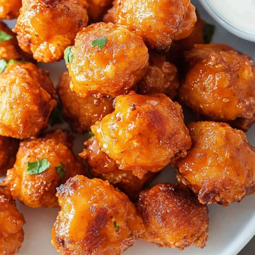 Crispy cheese‑style appetizer highlighting texture and color.