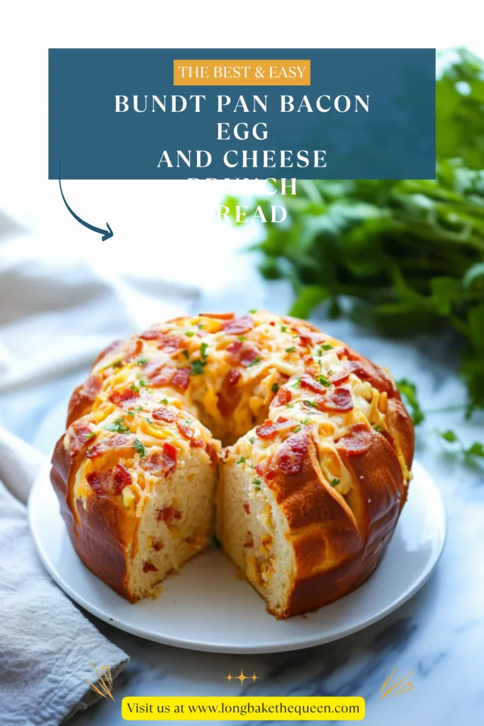 Bundt Pan Bacon Egg and Cheese Brunch Bread
