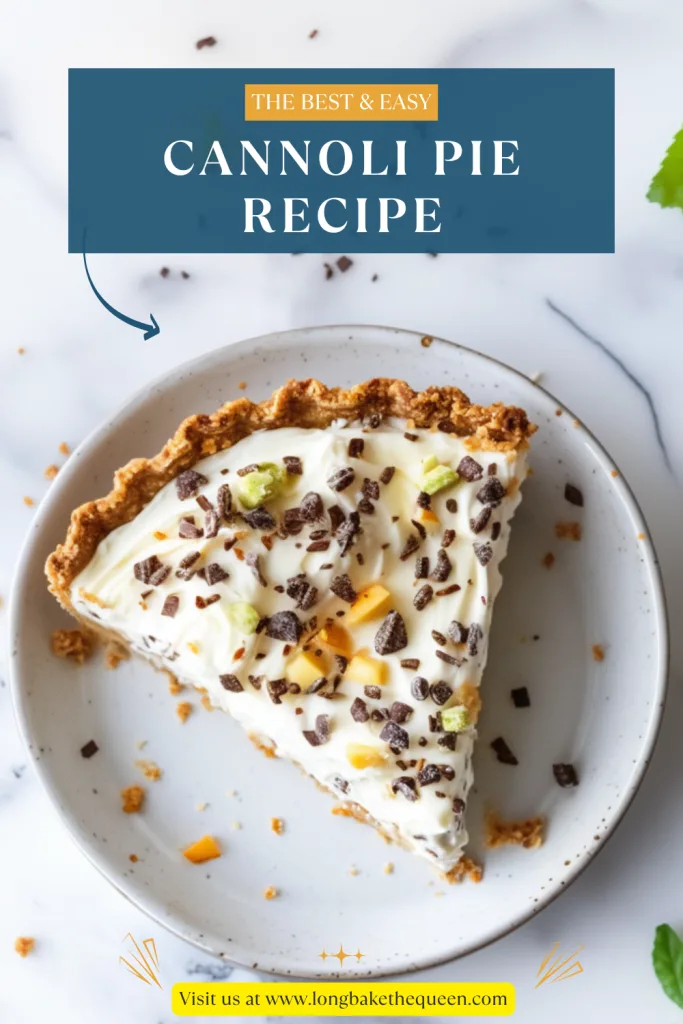 Cannoli Pie Recipe