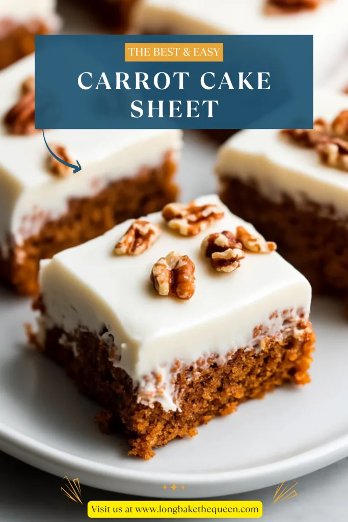 Carrot Cake Sheet