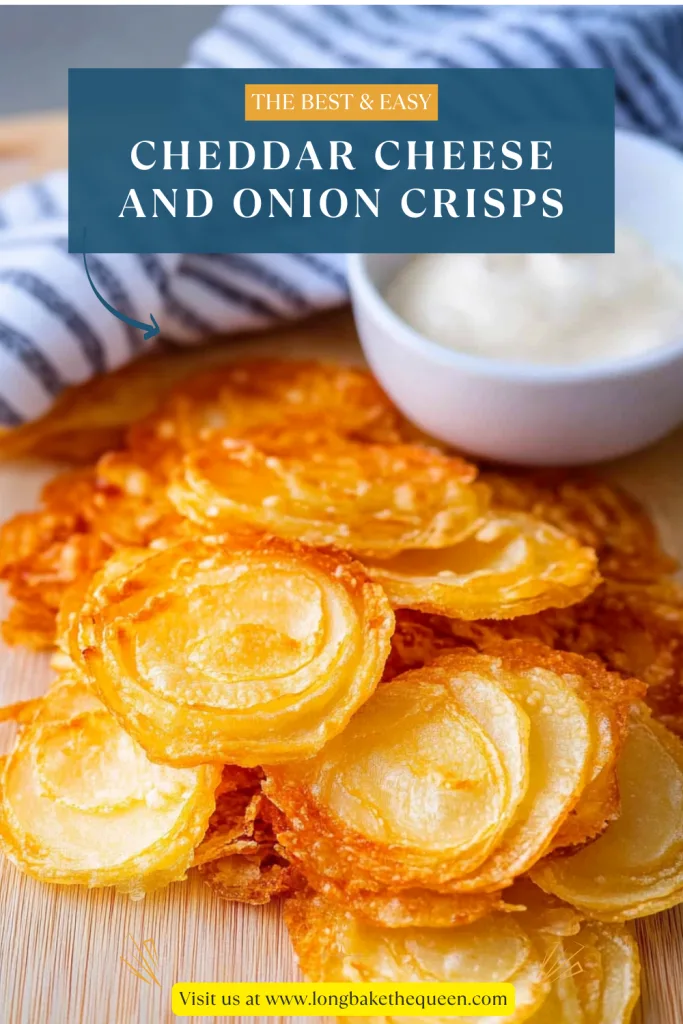 Cheddar Cheese and Onion Crisps