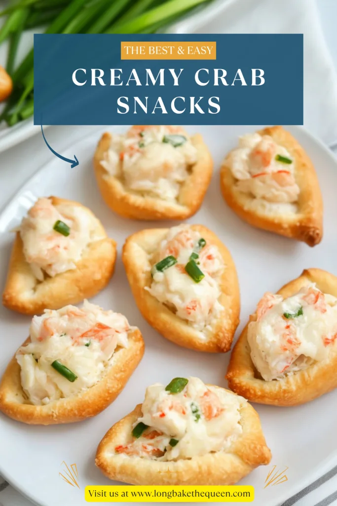 Creamy Crab Snacks