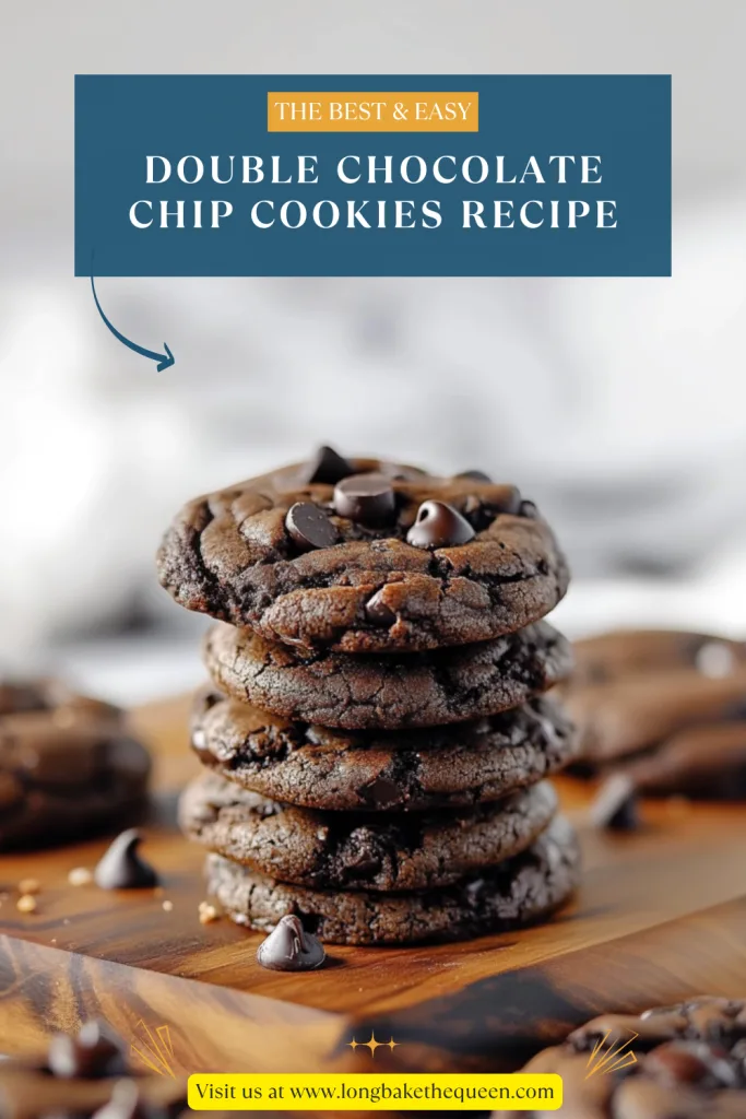 Double Chocolate Chip Cookies Recipe