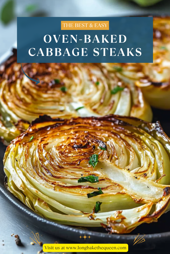 Easy Oven-Baked Cabbage Steaks