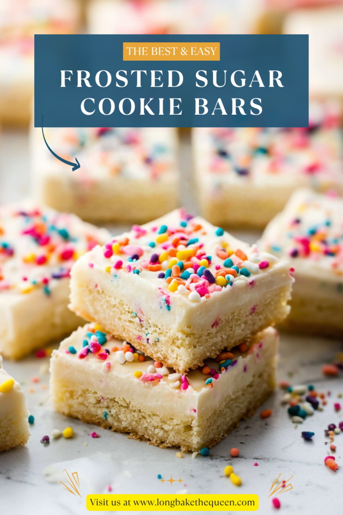 Frosted Sugar Cookie Bars