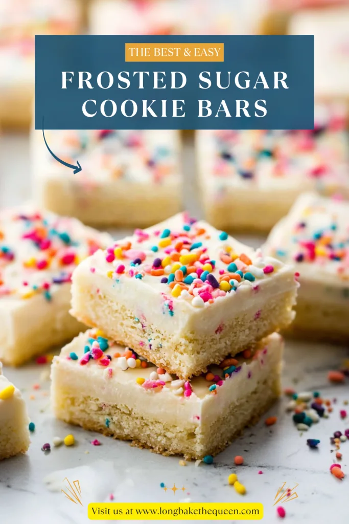 Frosted Sugar Cookie Bars