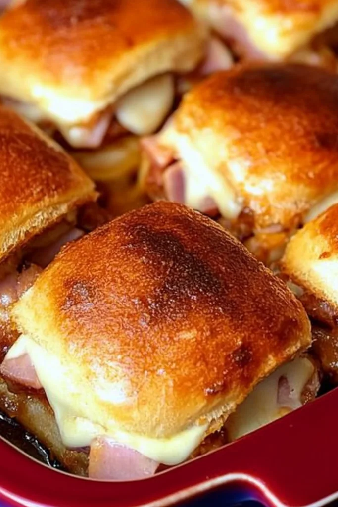 Final shot highlighting browned tops and gooey filling