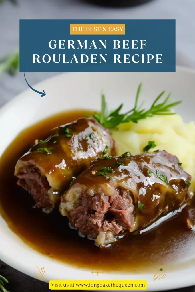German Beef Rouladen Recipe