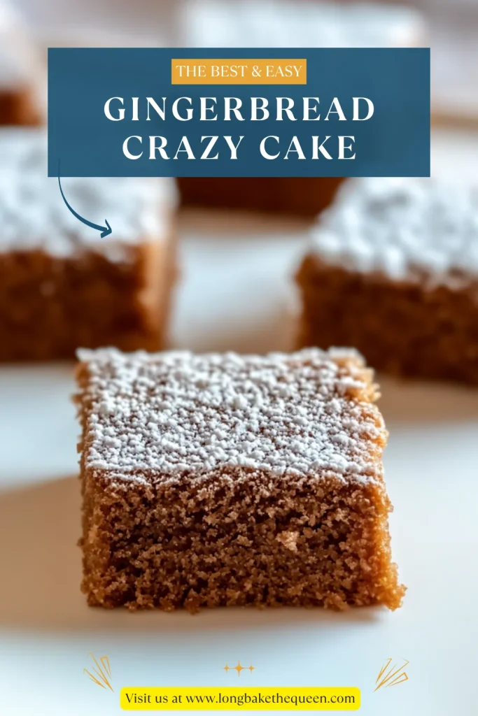Gingerbread Crazy Cake