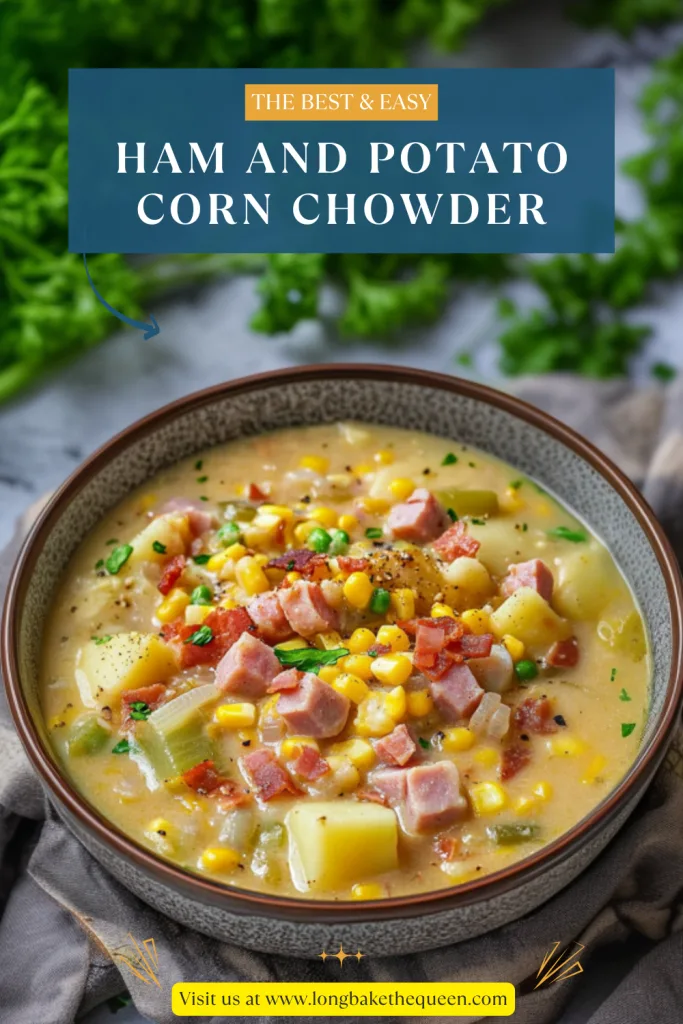 Ham and Potato Corn Chowder