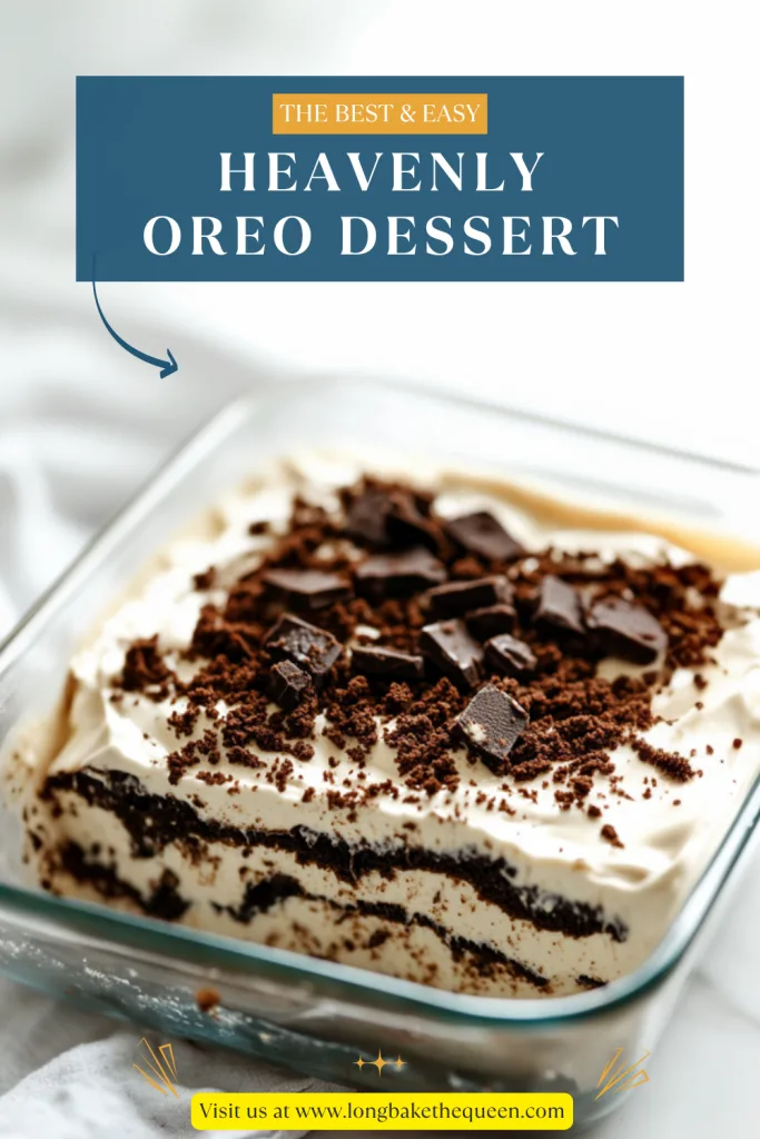 Heavenly Oreo Dessert