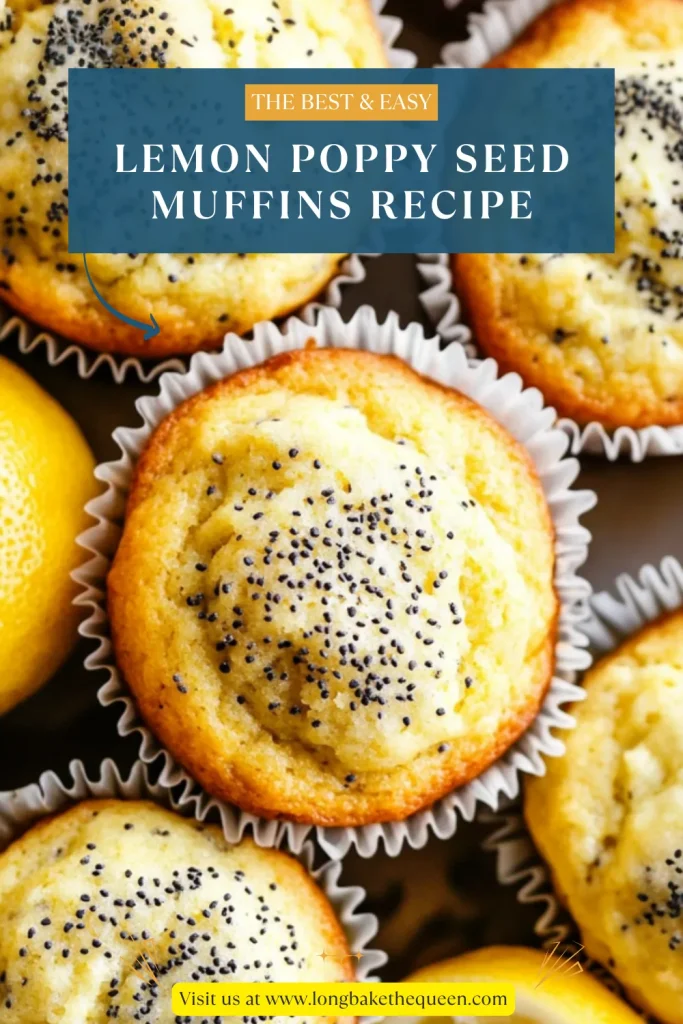 Lemon Poppy Seed Muffins Recipe
