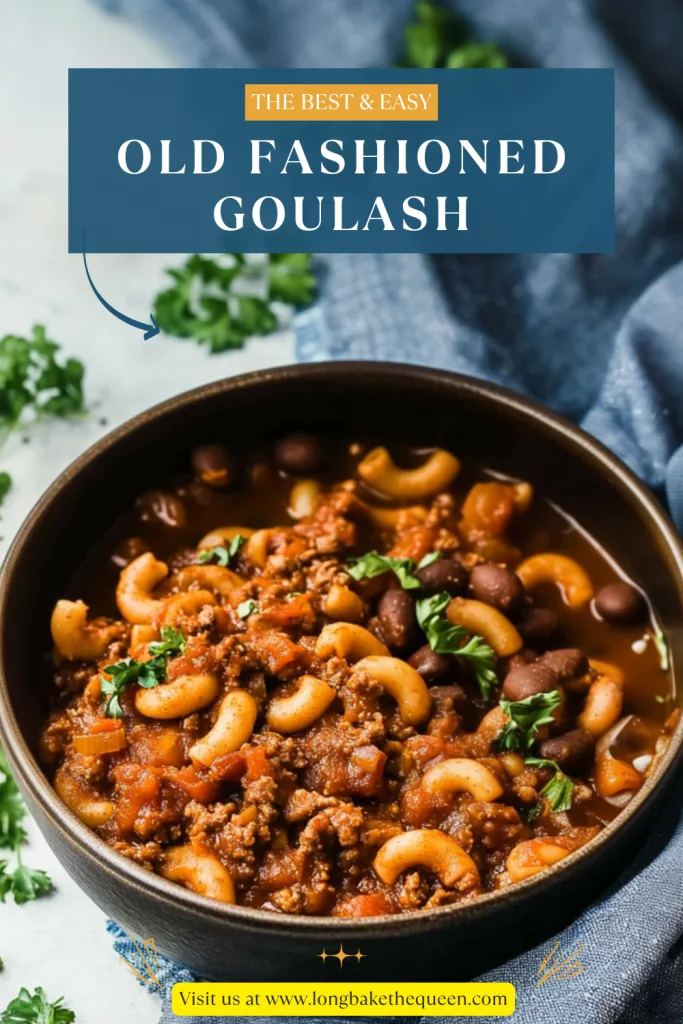 Old Fashioned Goulash