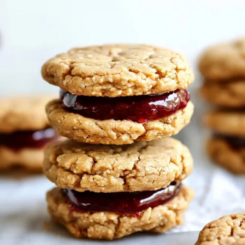 Homemade cookie sandwich with bite revealing jam inside