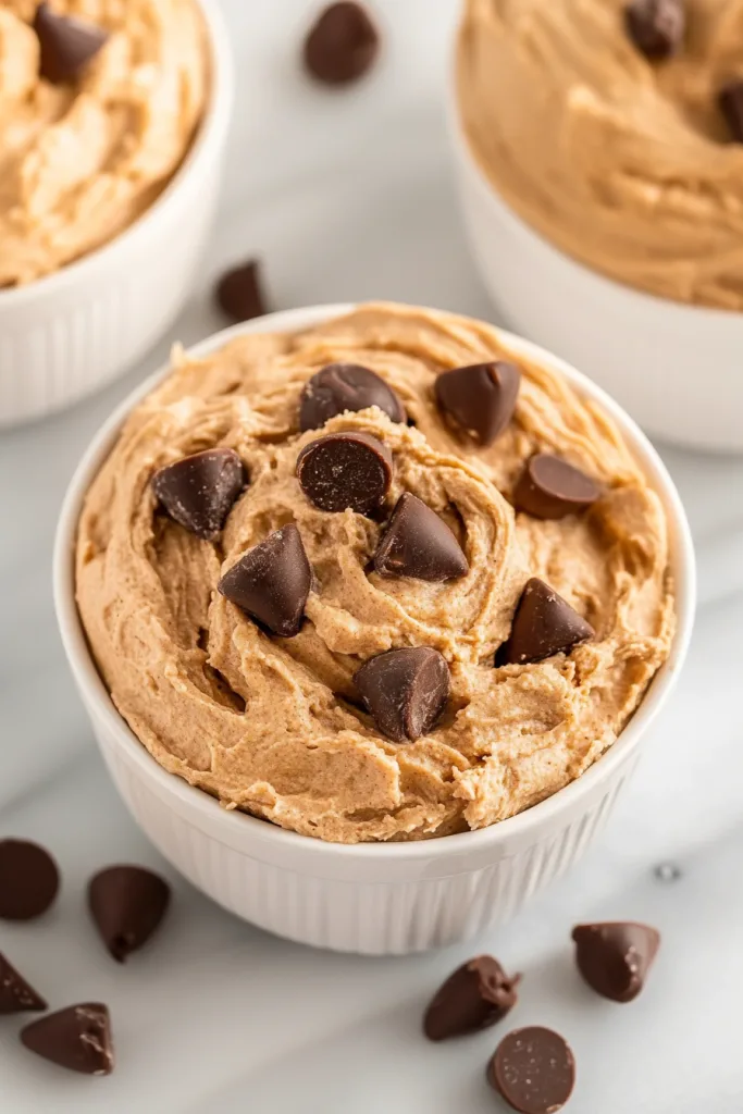 Sweet whipped treat styled with crushed cookies and dark chocolate accents.