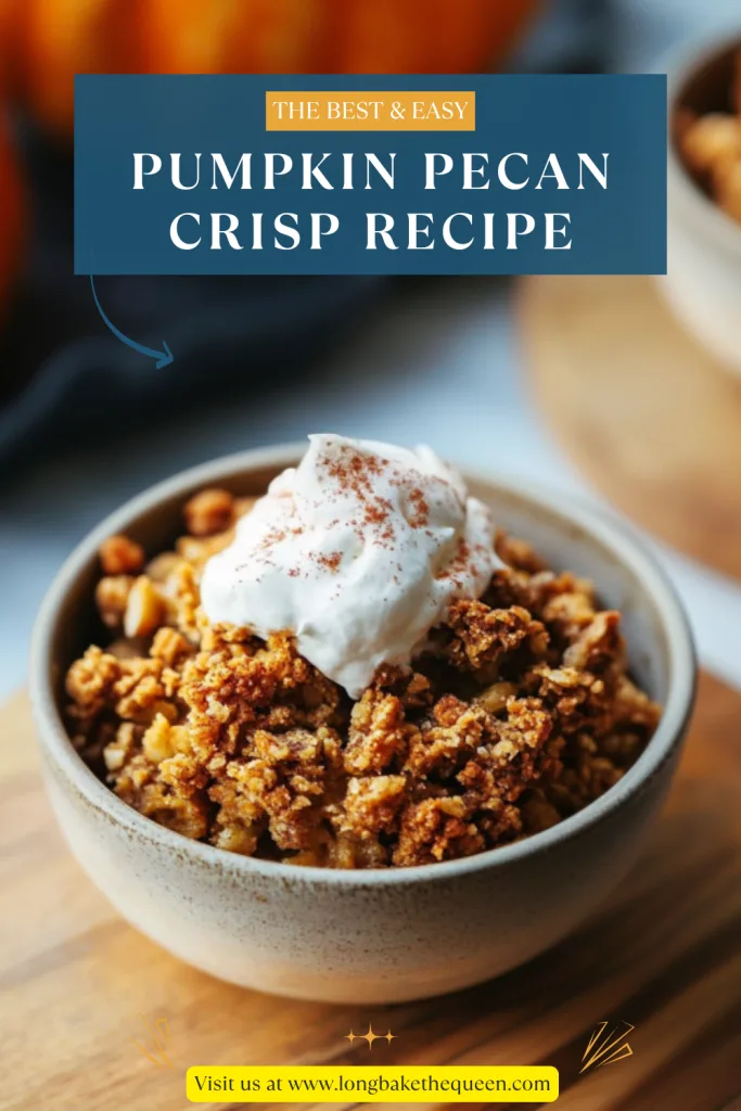 Pumpkin Pecan Crisp recipe