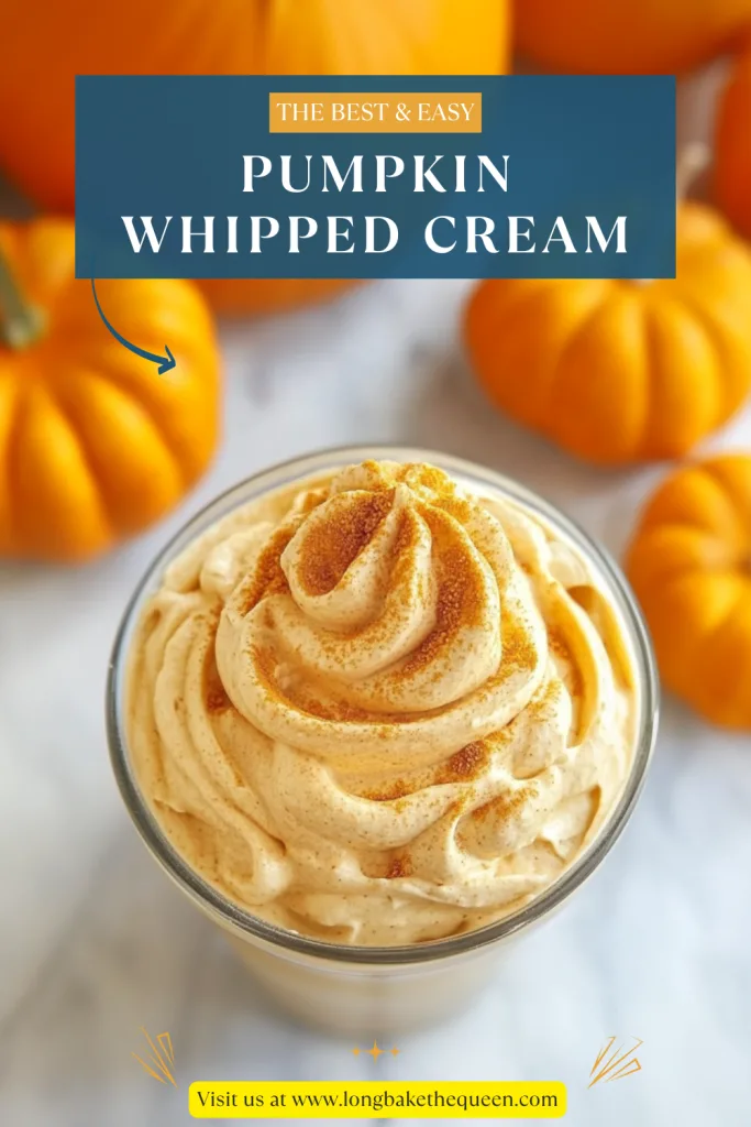 Pumpkin Whipped Cream