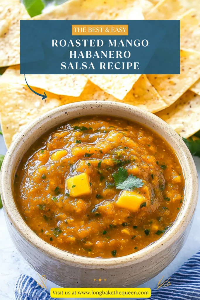 Roasted Mango Habanero Salsa Recipe