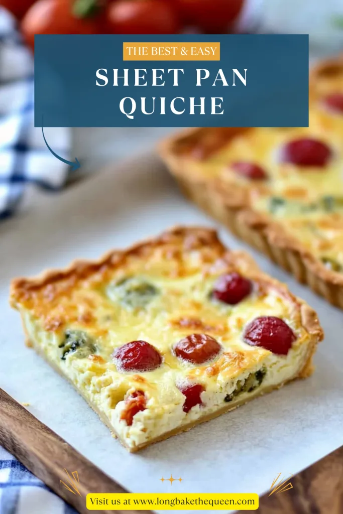 Sheet Pan Quiche