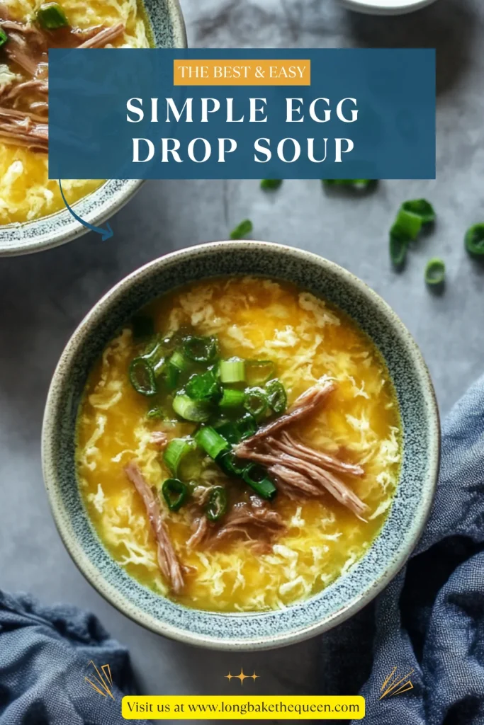 Simple Egg Drop Soup