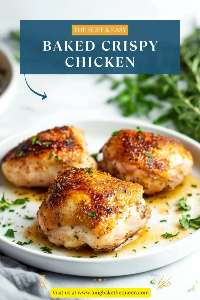 Baked Crispy Chicken