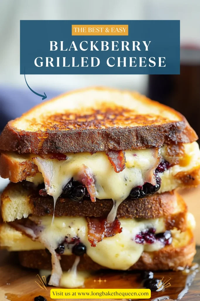 Blackberry Grilled Cheese