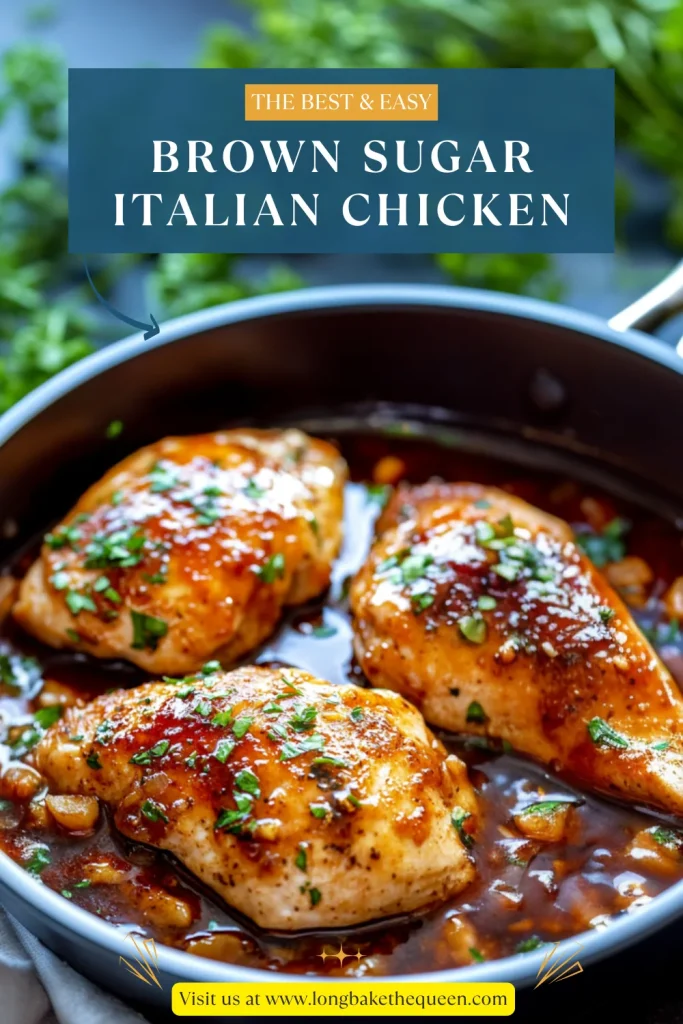 Brown Sugar Italian Chicken