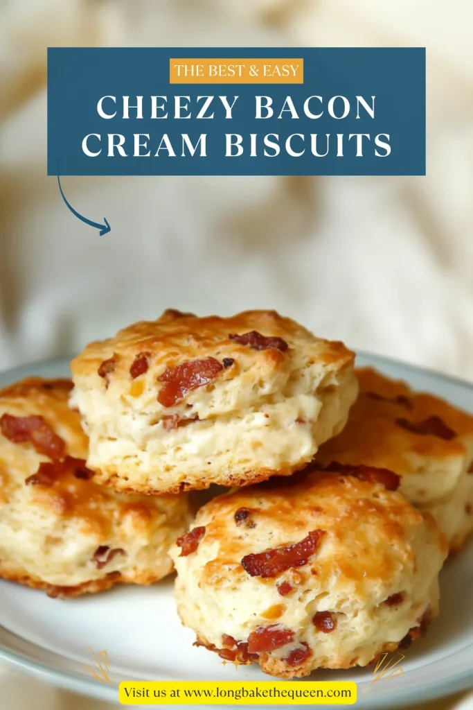 Cheezy Bacon Cream Biscuits