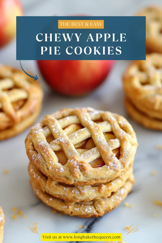 Chewy Apple Pie Cookies