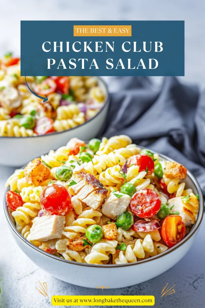 Chicken Club Pasta Salad