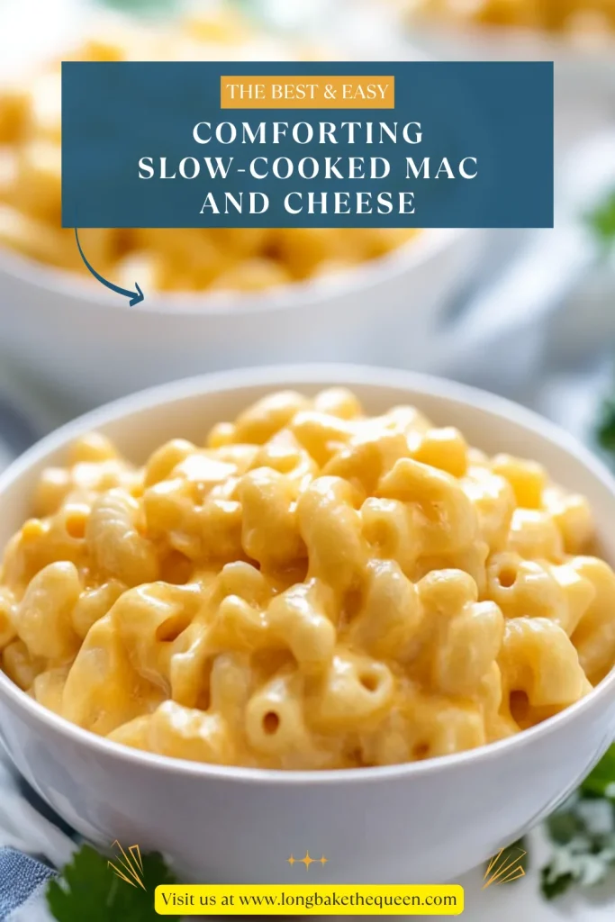 Comforting Slow-Cooked Mac and Cheese