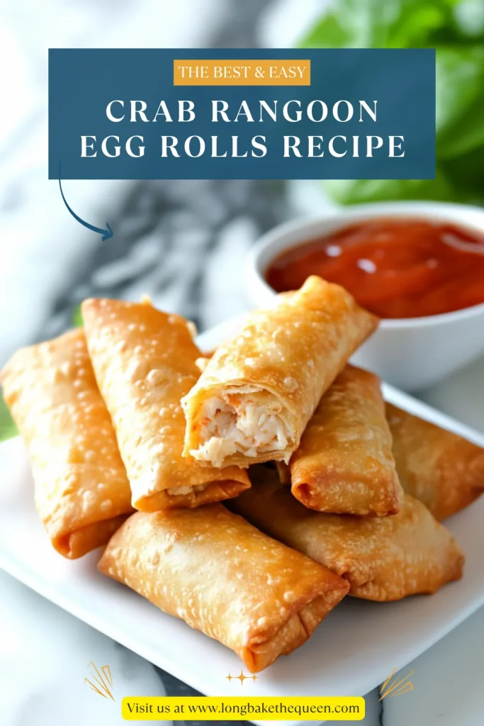 Crab Rangoon Egg Rolls Recipe