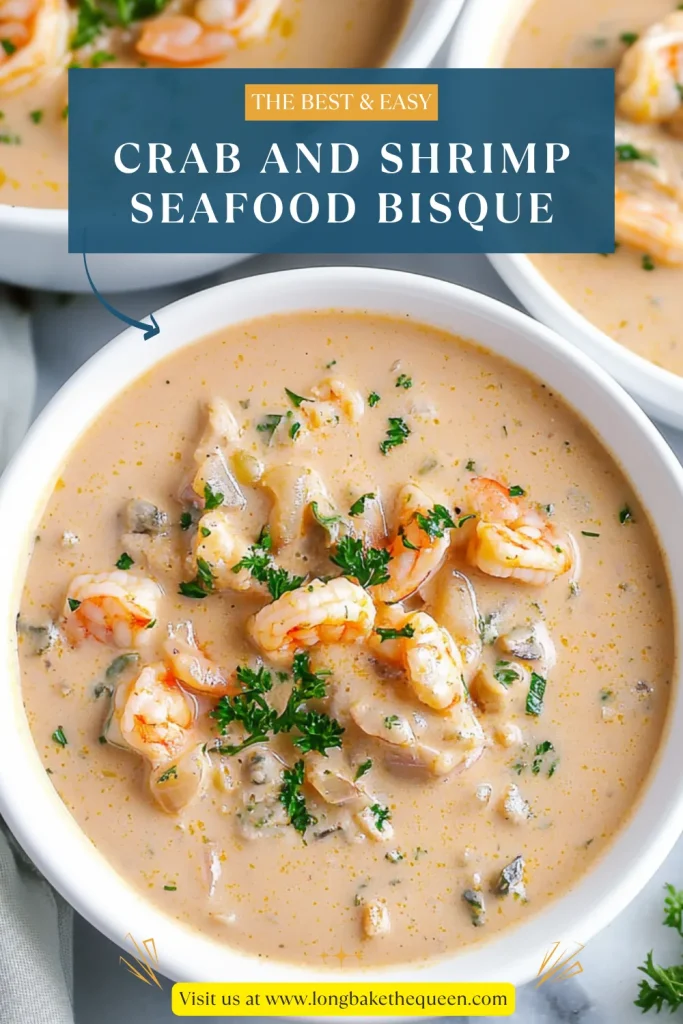 Crab and Shrimp Seafood Bisque