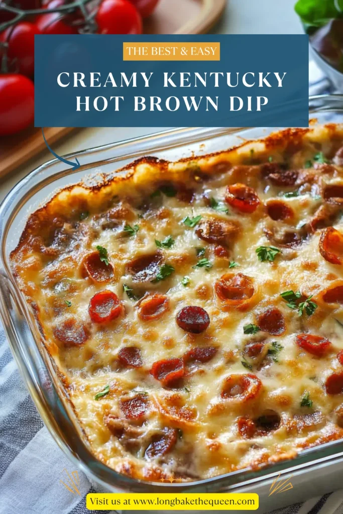 Creamy Kentucky Hot Brown Dip