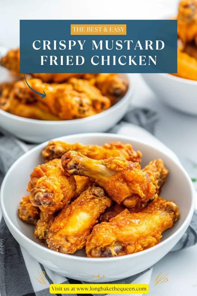 Crispy Mustard Fried Chicken