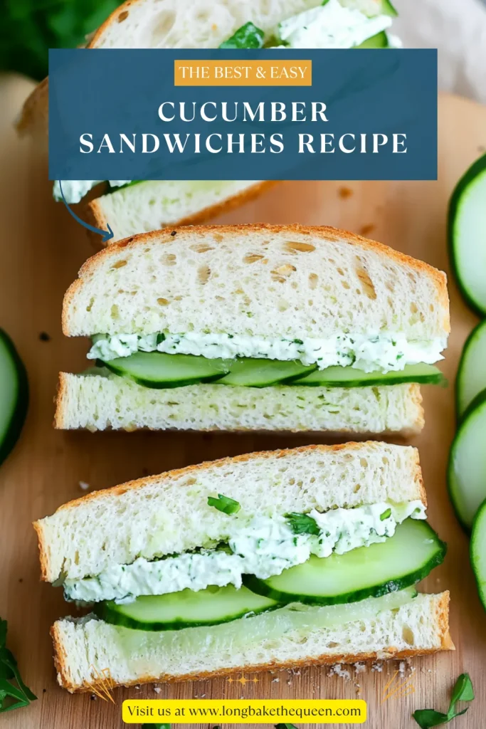 Cucumber Sandwiches Recipe