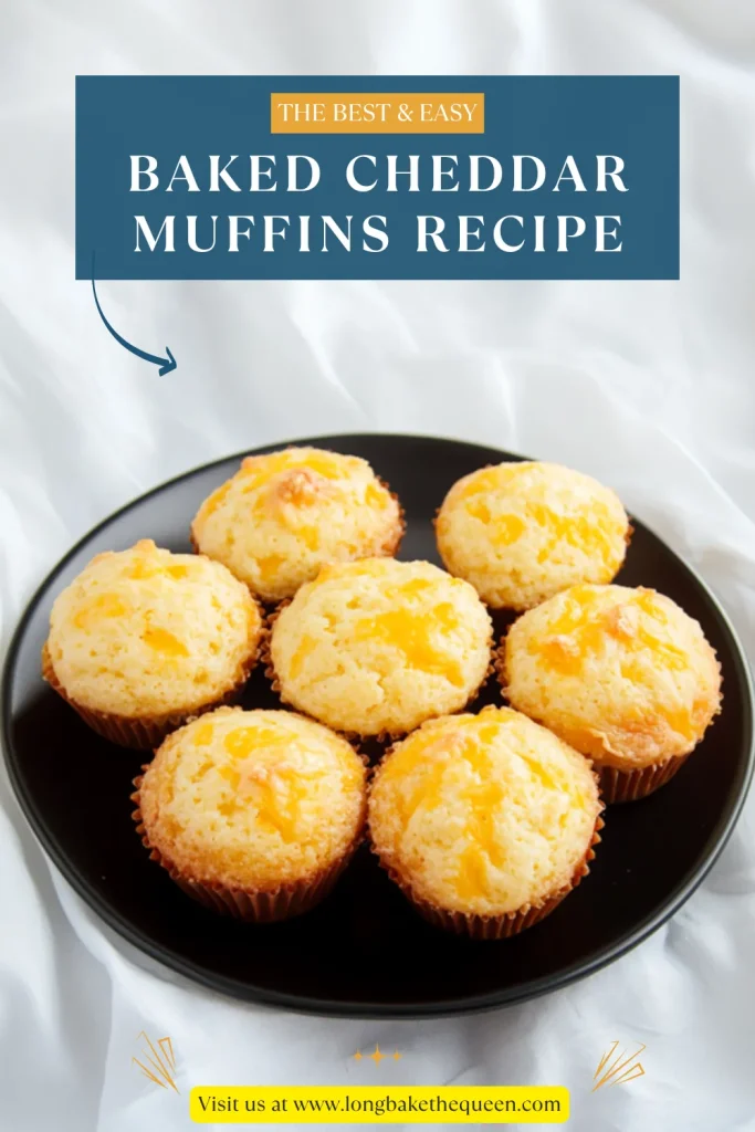 Easy Baked Cheddar Muffins Recipe