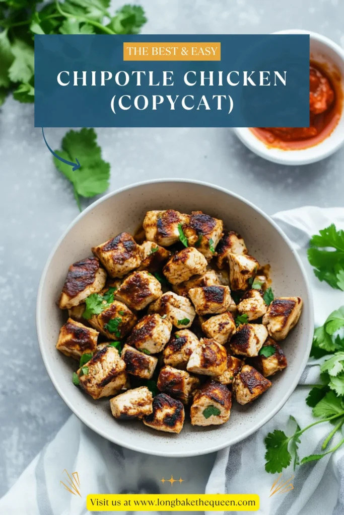 Easy Chipotle Chicken (Copycat)