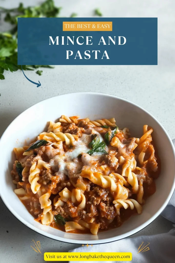 Easy Mince And Pasta