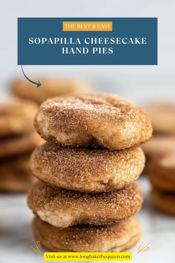 Easy Sopapilla Cheesecake Hand Pies