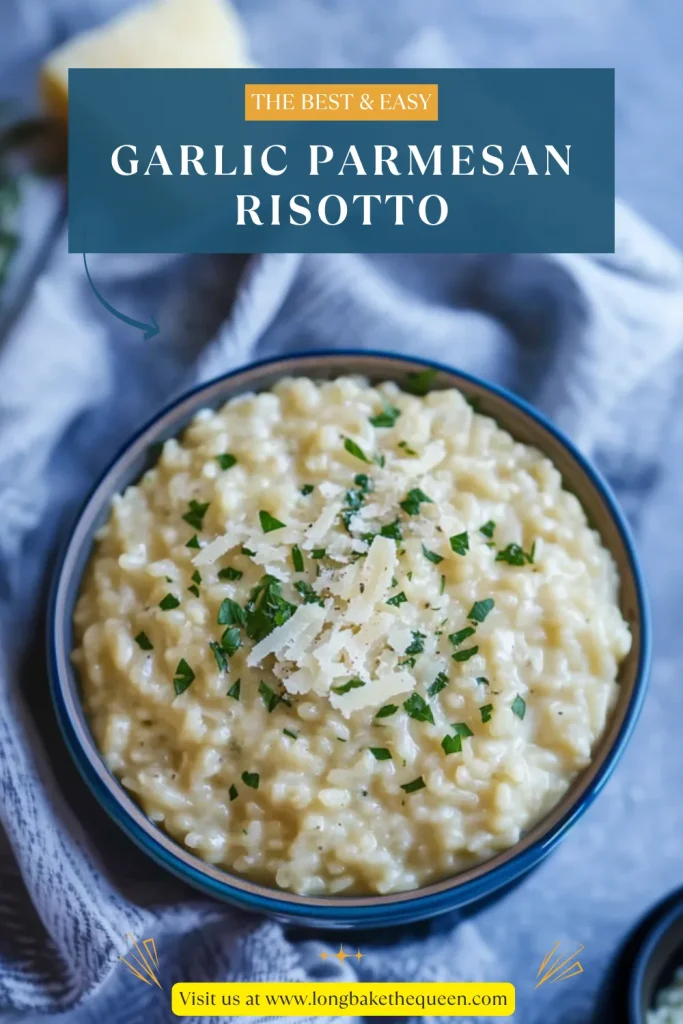 Garlic Parmesan Risotto