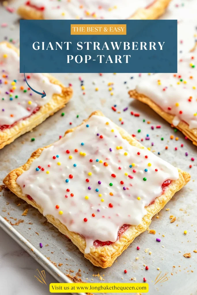 Giant Strawberry Pop-Tart