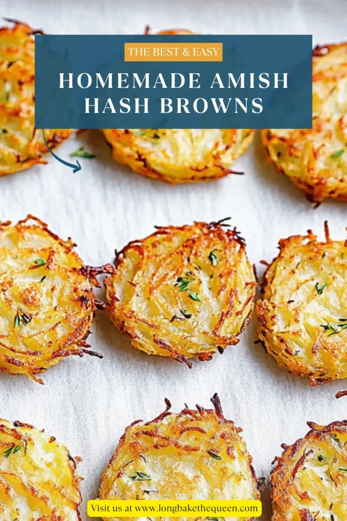 Homemade Amish Hash Browns