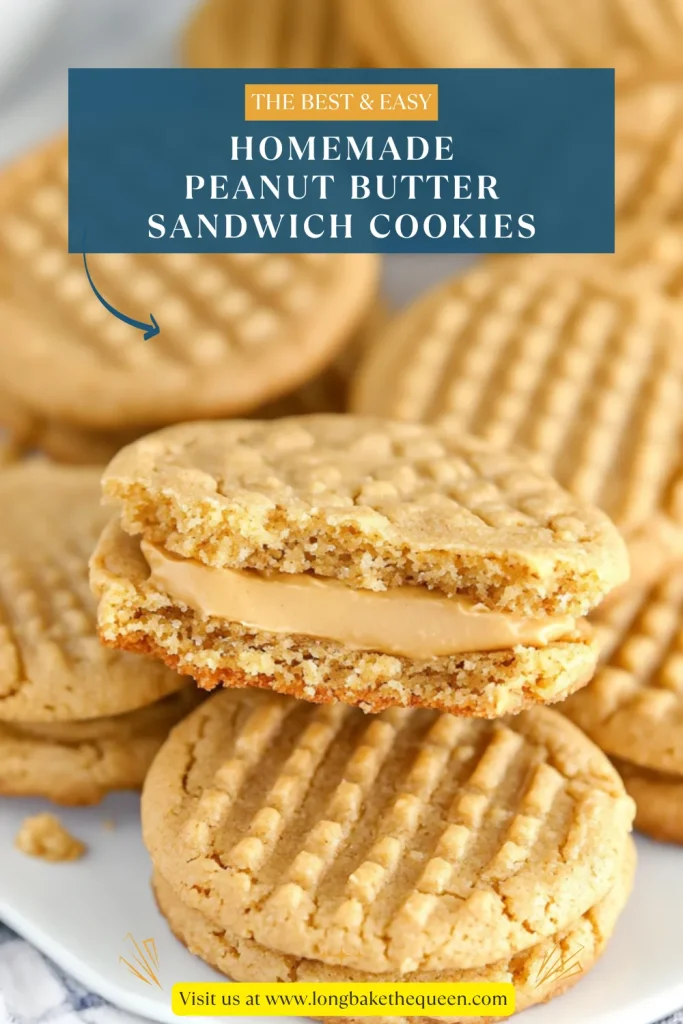 Homemade Peanut Butter Sandwich Cookies