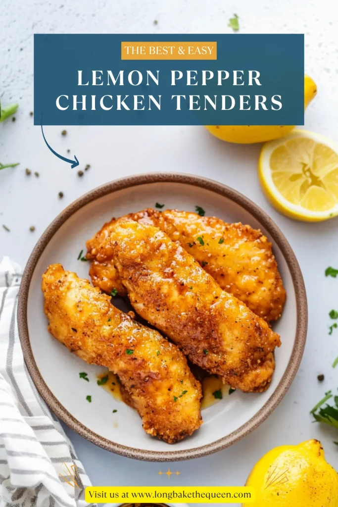 Lemon Pepper Chicken Tenders