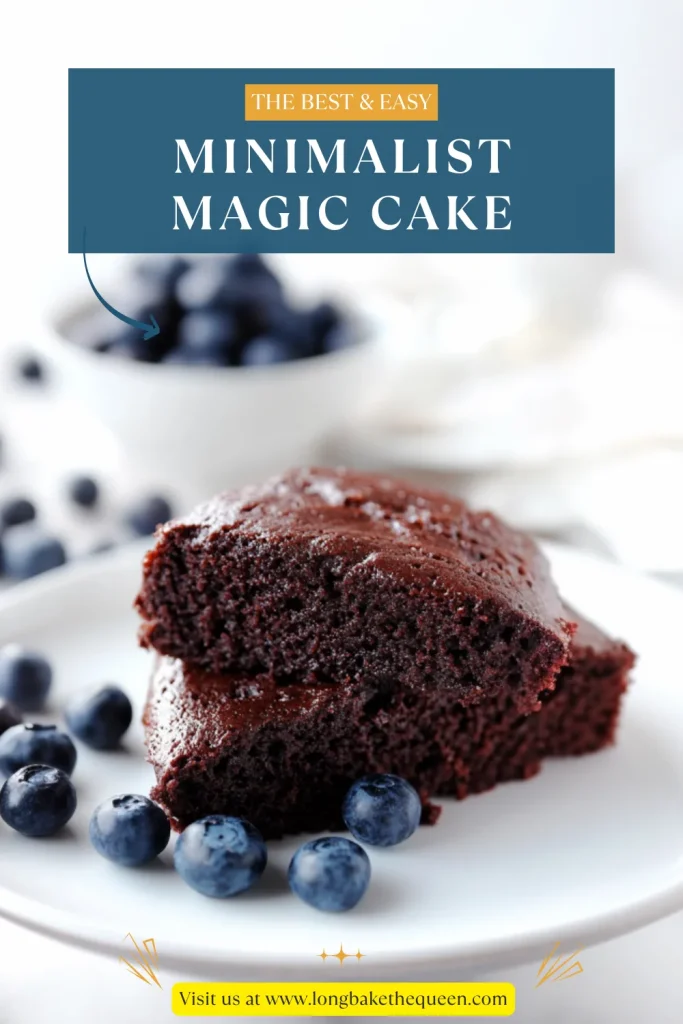 Minimalist Magic Cake