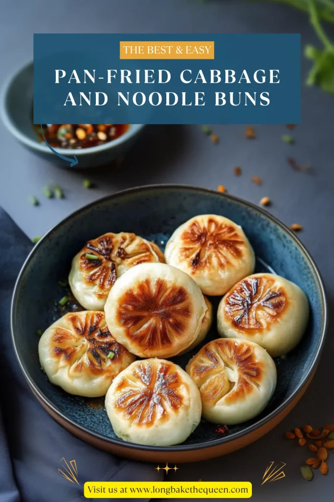 Pan-Fried Cabbage and Noodle Buns