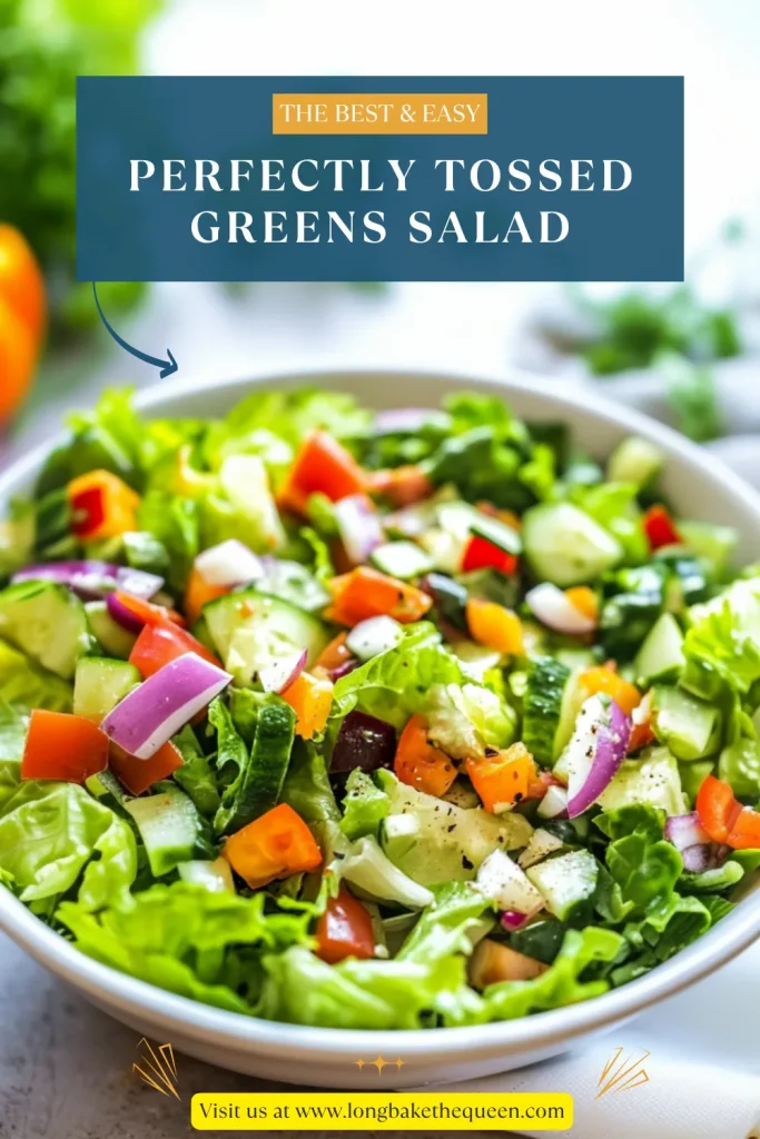 Perfectly Tossed Greens Salad