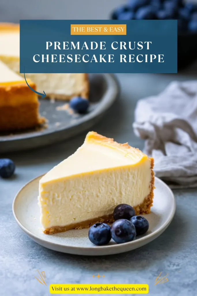 Premade Crust Cheesecake Recipe